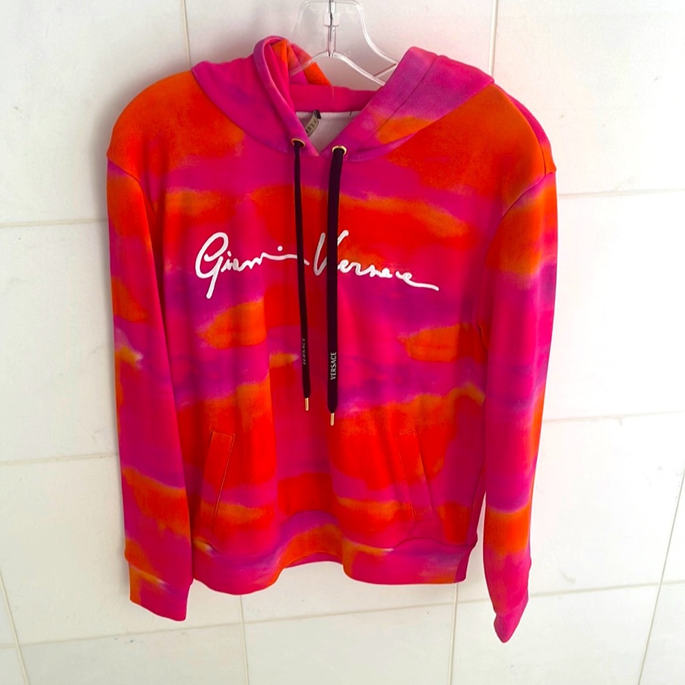 Gianni Versace tie dye hoodie